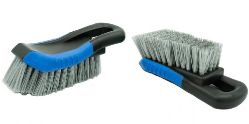 Universal Upholstery Brush with nylon bristles.