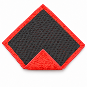 Clay cloth, red. For removal of deposits. 30x30 cm