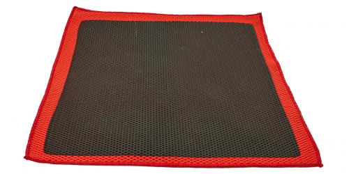 Clay cloth, red. For removal of deposits. 30x30 cm