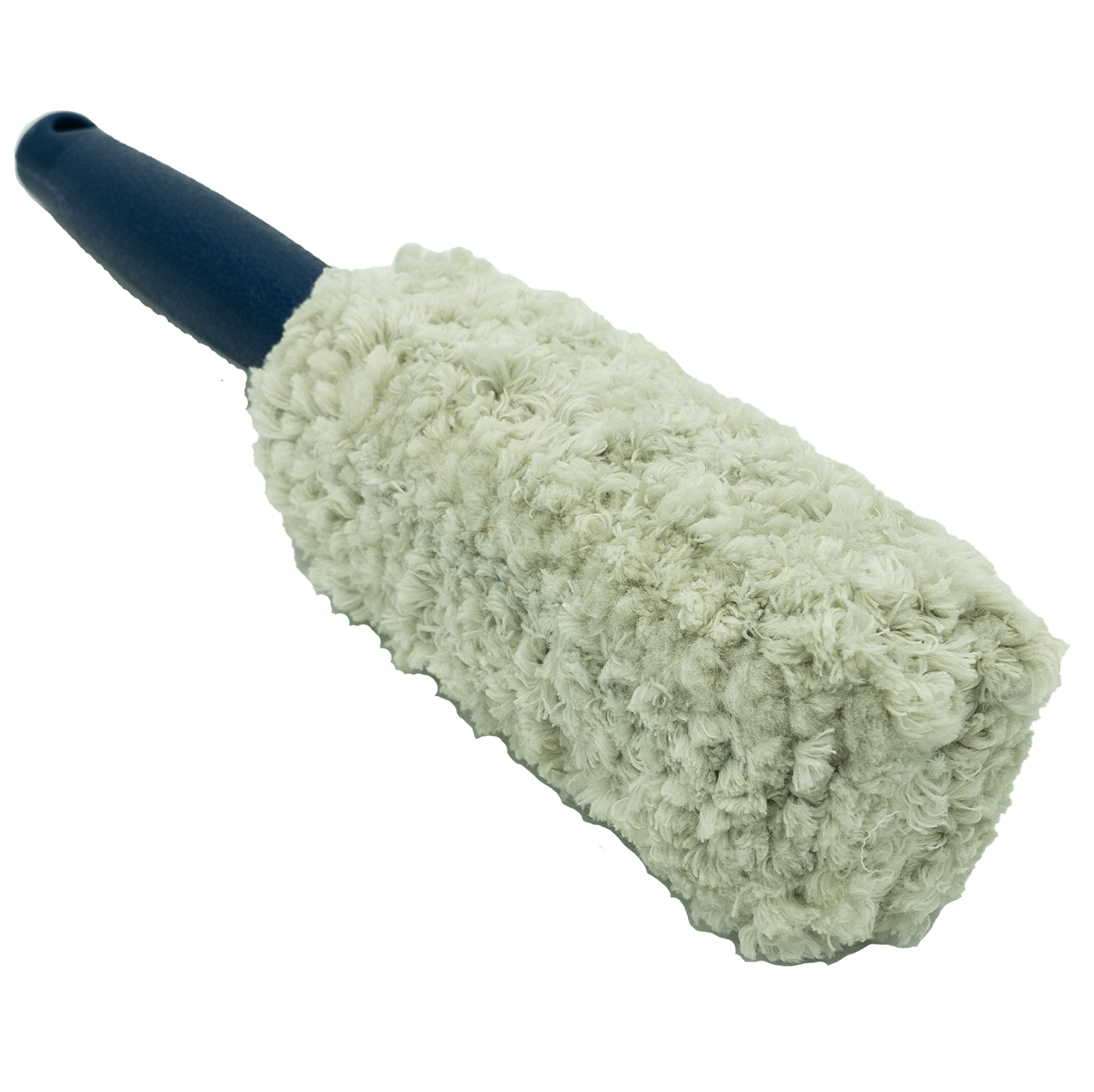 Microfibre Wheel Brush, for soft cleaning of rims.