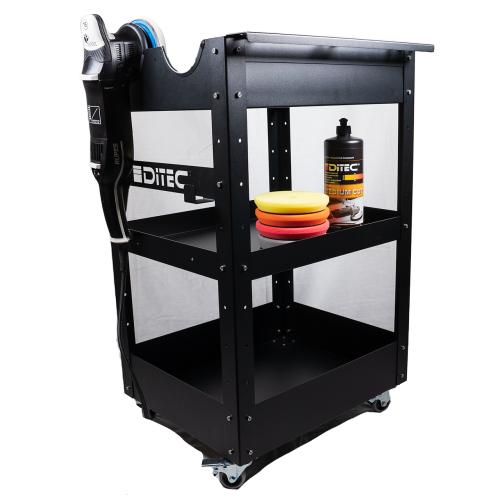 Detailing trolley PRO with 3 shelfs