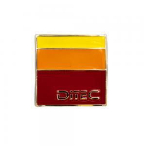 Ditec Enamel Logo 29x29 mm.