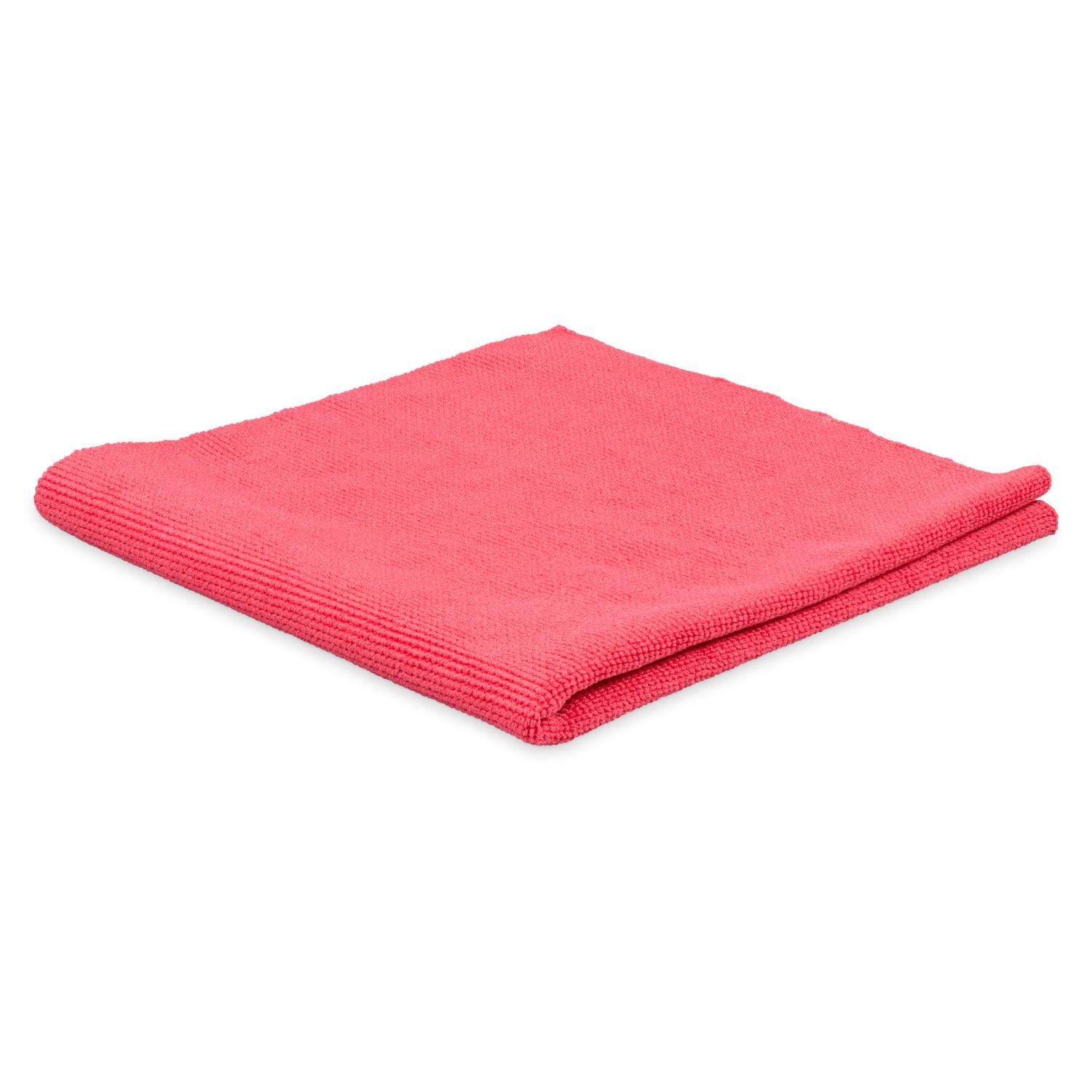 Seamless Microfibre Tricot Laser Red, 300gsm, 38x38 cm 5-Pack.