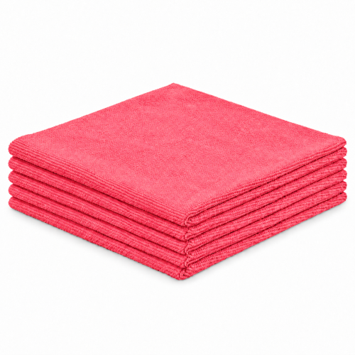 Seamless Microfibre Tricot Laser Red 300 gsm, 5-Pack