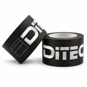 Ditec Tape, Crepe White Solvent 75mm / 66m