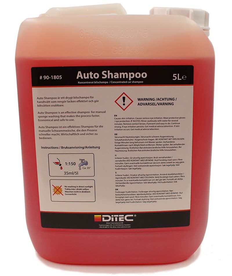 Ditec Auto Shampoo 5 Liter