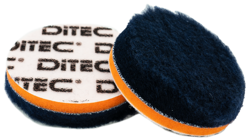 DITEC Wool Pad Ø 80 mm Blue/Orange 5-Pack