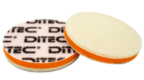 DITEC Wool Pad Ø 80 mm White 5-pack.