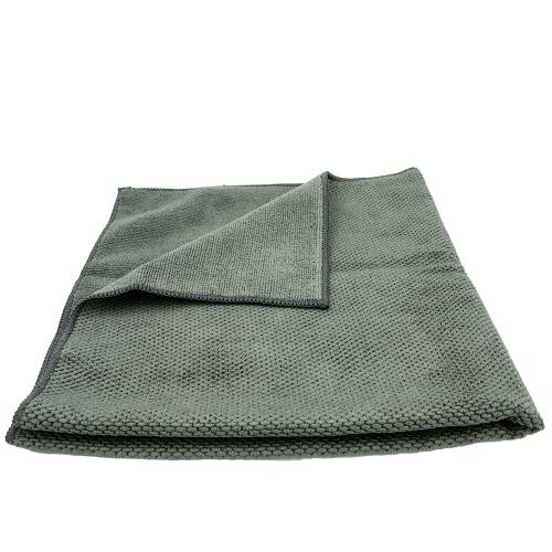 Super drying towel, microfiber 400 gsm, Grey. 60x60 cm.