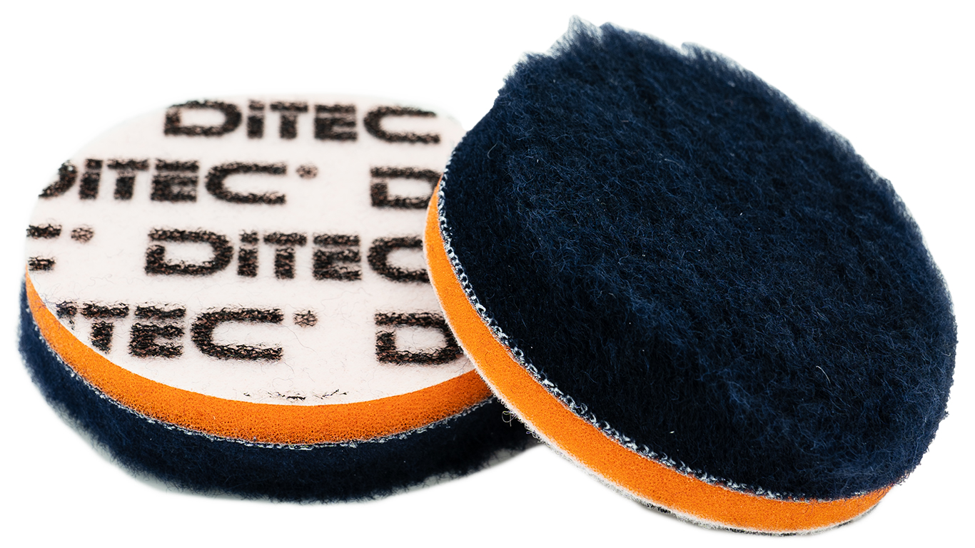 DITEC Wool Pad Ø 80 mm Blue/Orange 5-pack