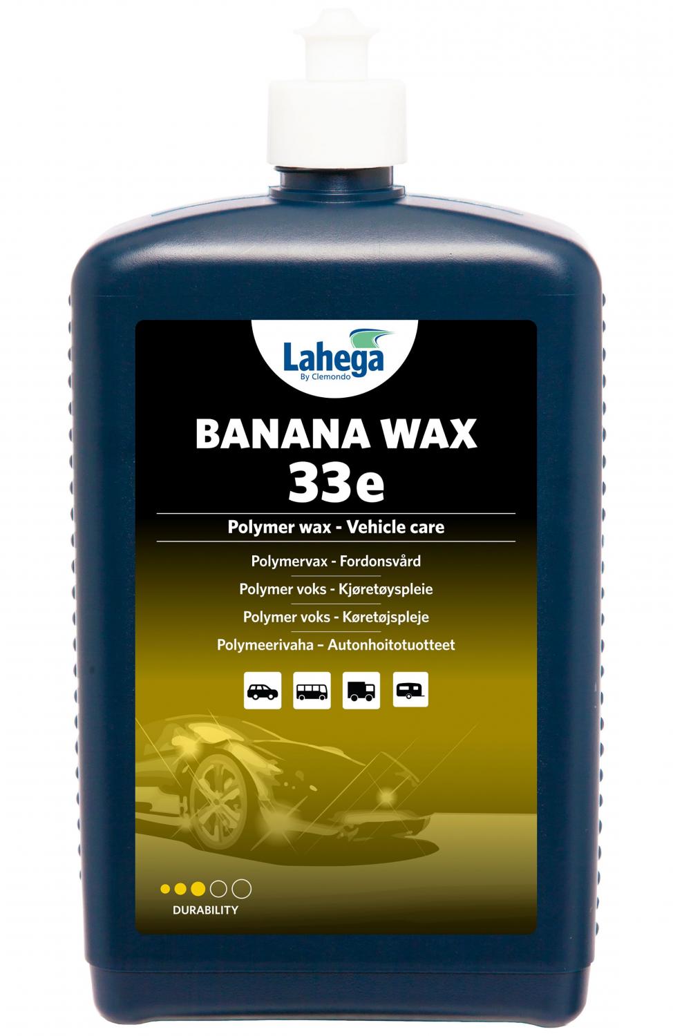 Lahega Banana Wax 33e, 1 Liter