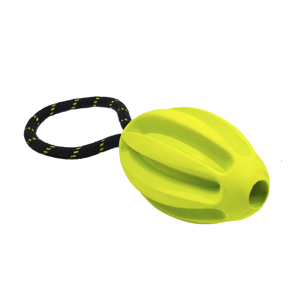 Olly Dog Dart Rubber Throw Toy Lime