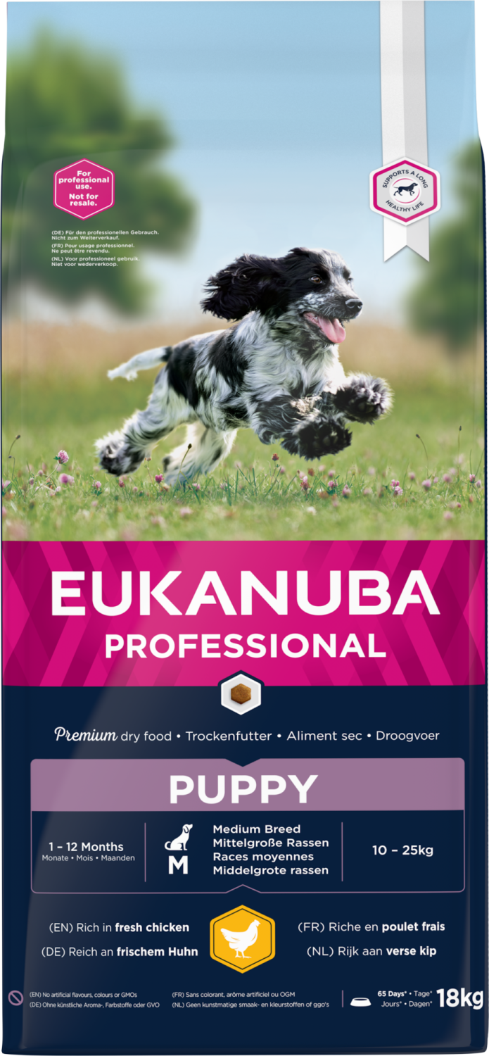 Eukanuba Dog Puppy Medium 18 kg