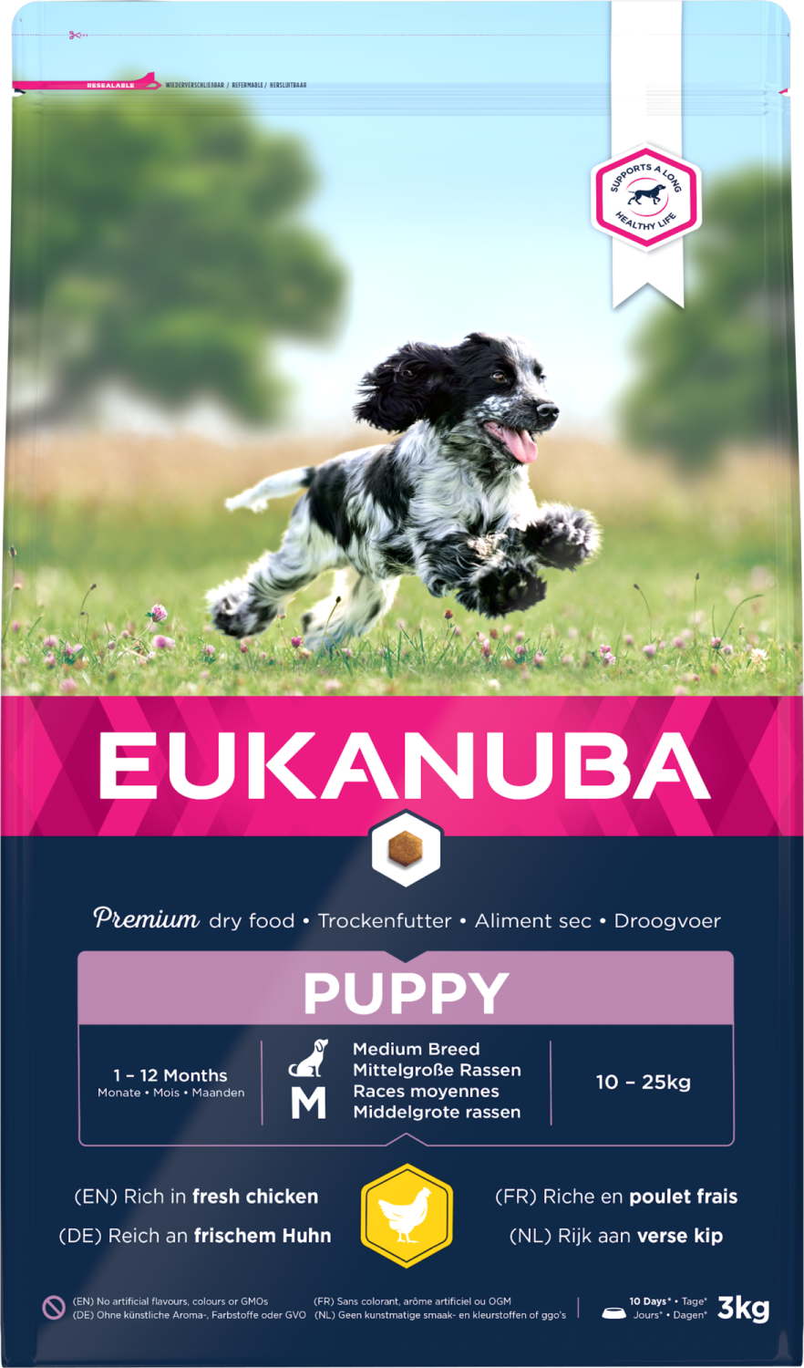 Eukanuba Dog Puppy Medium 3 kg