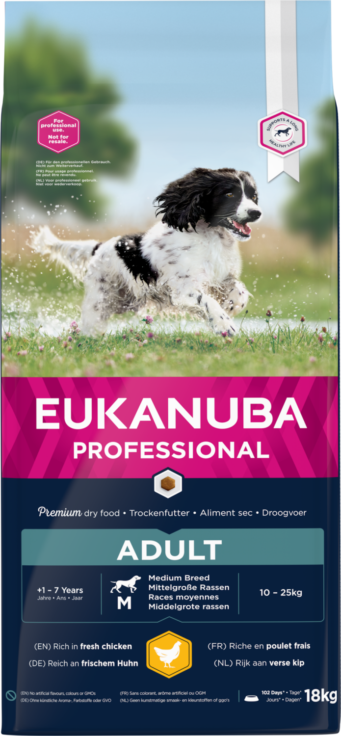 Eukanuba Dog Adult Medium 18 kg, Breeder