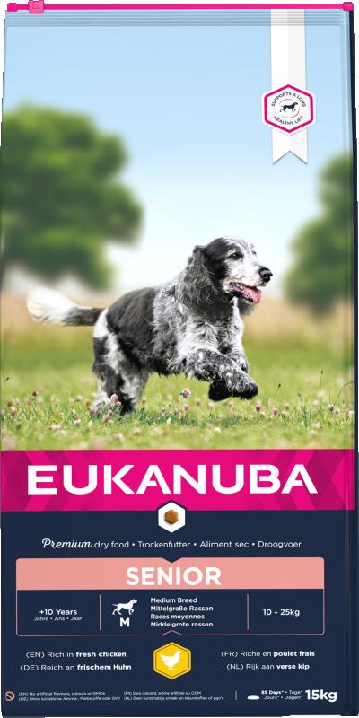 Eukanuba Dog Senior Medium 15 kg