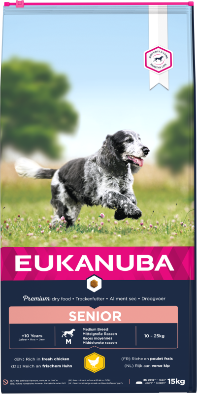Eukanuba Dog Senior Medium 15 kg