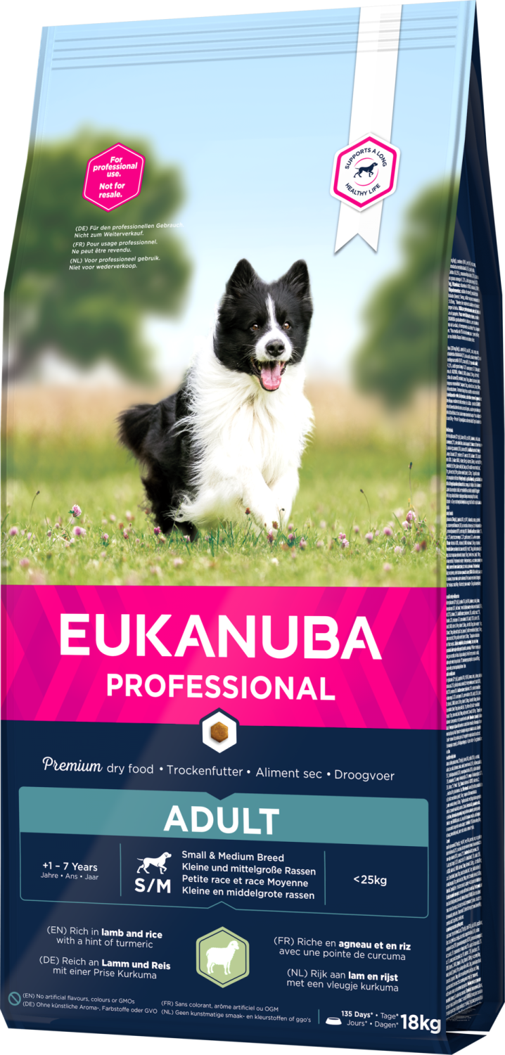 Eukanuba puppy lamb & rice 18kg hot sale
