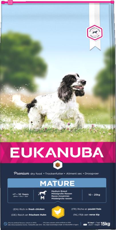 Eukanuba Dog Mature Medium 15 kg