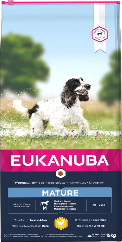 Eukanuba Dog Mature Medium 15 kg