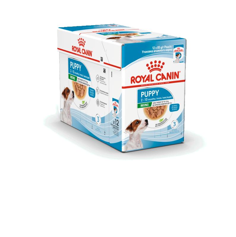 Mini Puppy Gravy 12x85g Royal Canin