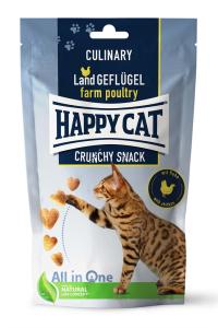 HappyCat Crunchy Snack, lax/ärtor, 70 g