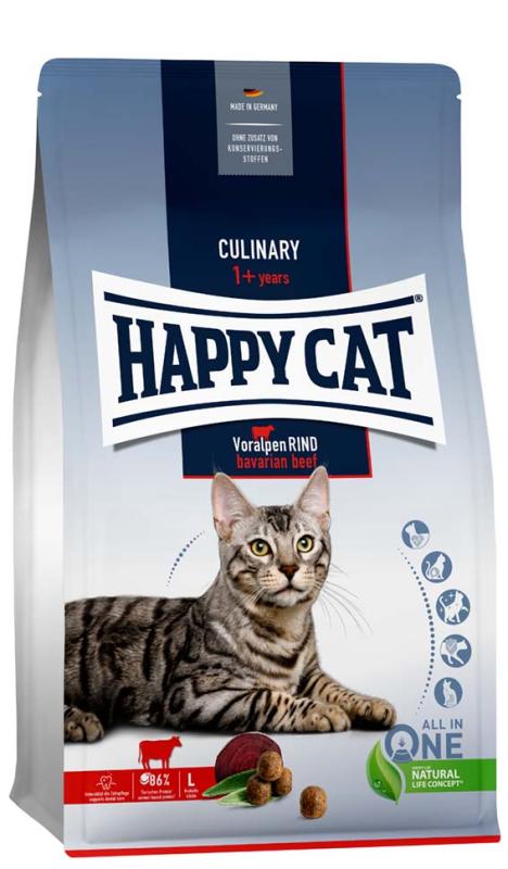 HappyCat Adult nötkött, 1,3 kg