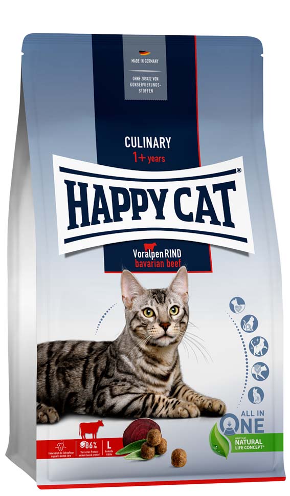 HappyCat Adult nötkött, 4 kg