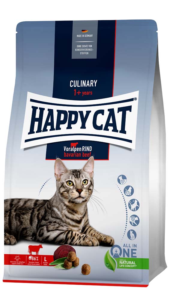 HappyCat Adult nötkött, 10 kg
