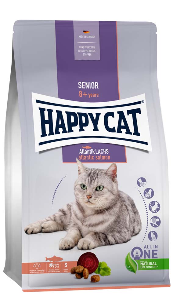 HappyCat Senior, lax, 1,3 kg