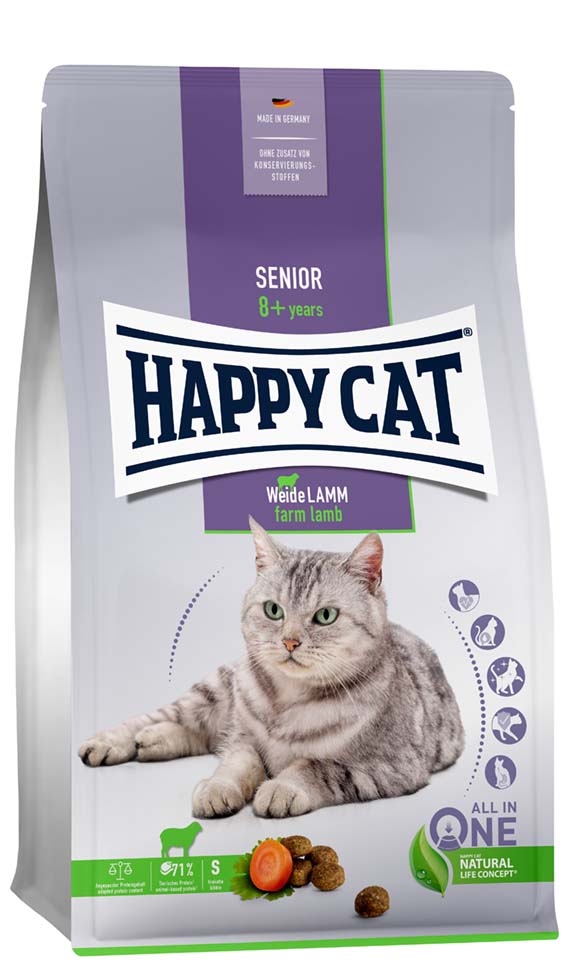 HappyCat Senior, lamm, 300 g