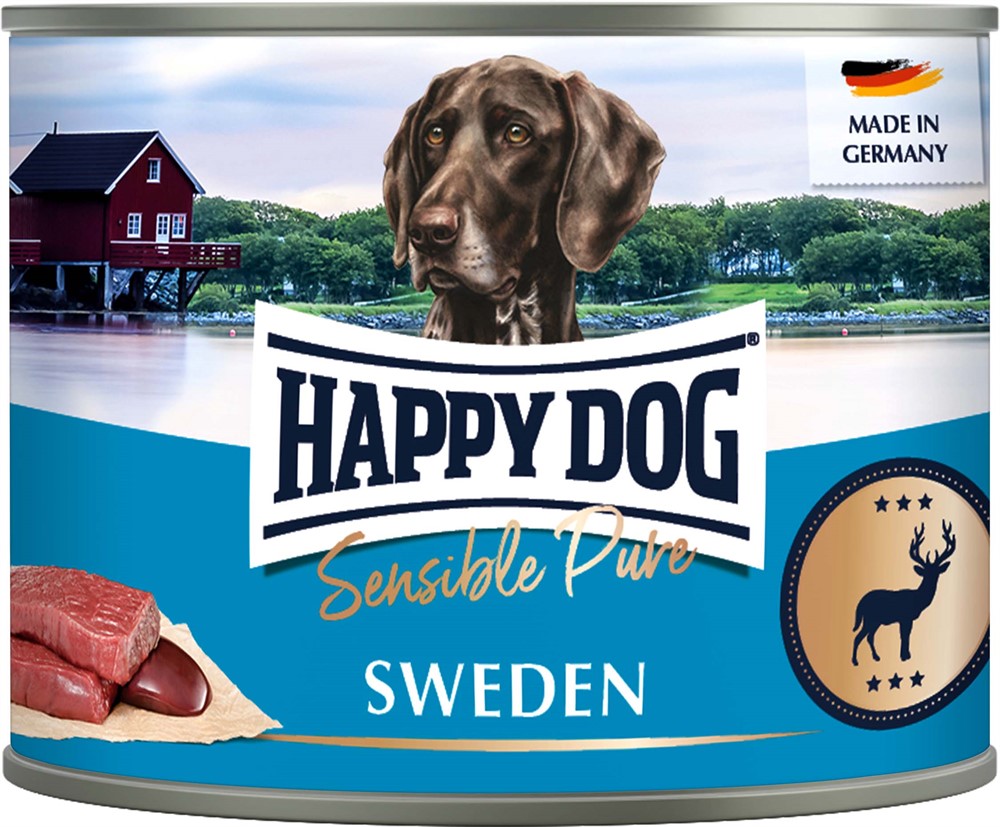 HappyDog konserv, Sweden, 100% vilt 200 g