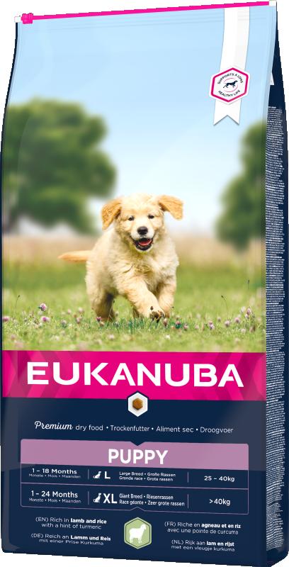 Eukanuba Dog Puppy Large Lamb & Rice 12 kg