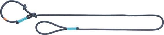 BE NORDIC retrieverkoppel, S-M: 1.70 m/ø 8 mm, mörkblå/ljusblå