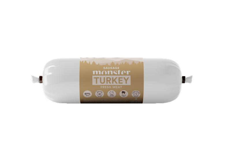 Monster Dog Sausage Turkey 400 g