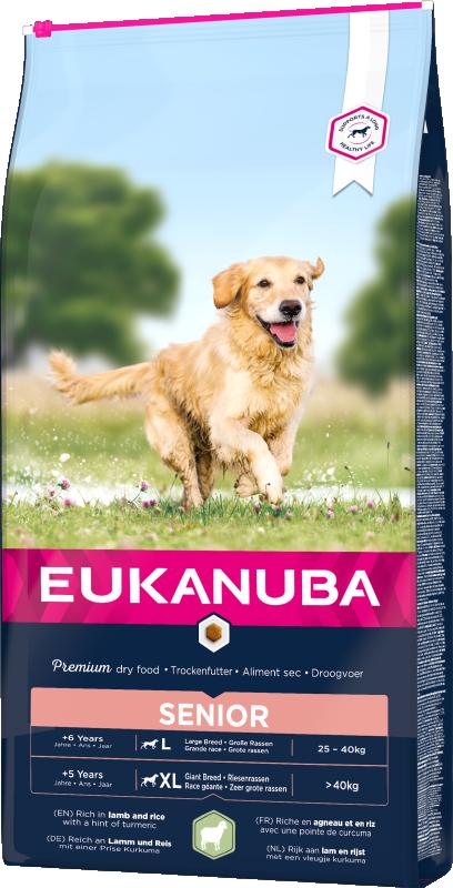 Eukanuba Dog Senior Large Lamb & Rice 12 kg
