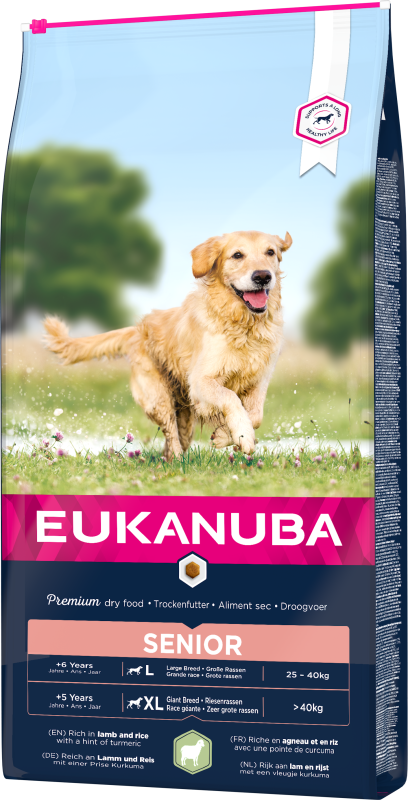 Eukanuba Dog Senior Large Lamb & Rice 12 kg