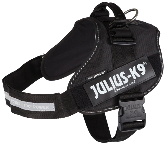Julius-K9® IDC sele, 3/XL: 82-115 cm/50 mm, svart
