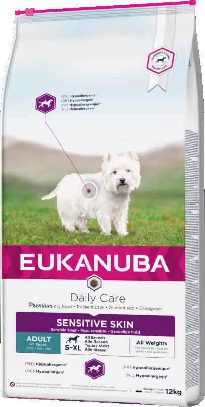 Eukanuba Dog Daily Care Sens Skin 12 kg