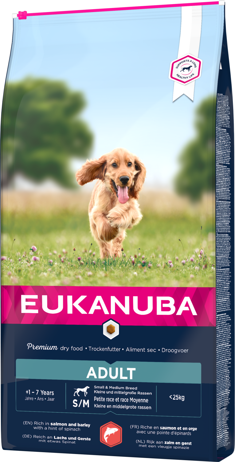 Eukanuba Dog Ad Sm/med Salmon & Barley 12 kg
