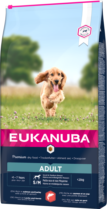 Eukanuba Dog Ad Sm/med Salmon & Barley 12 kg