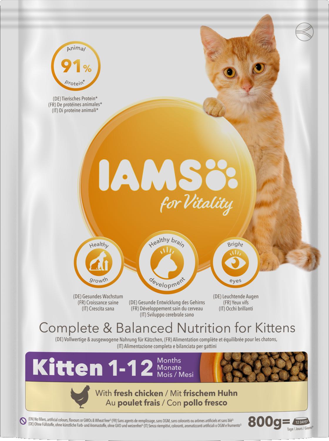 Iams Cat Kitten 800 G