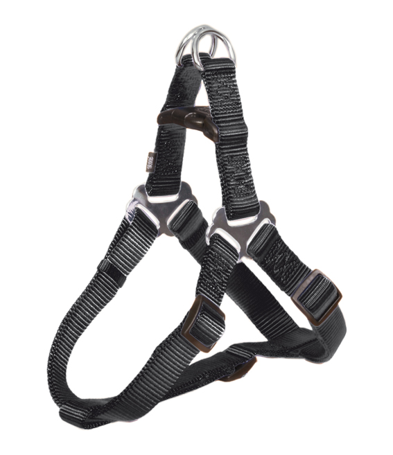 Premium One Touch sele, S: 40-50 cm/15 mm, svart