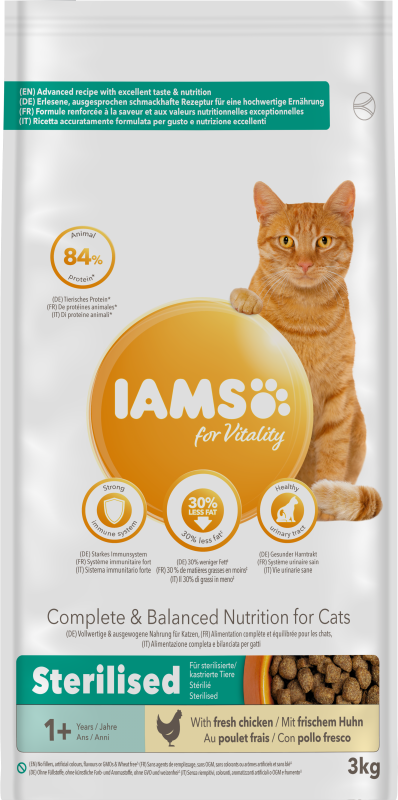 Iams Cat Ad Sterilised 3 kg