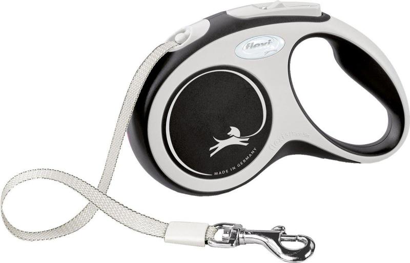 flexi New Comfort, band, S: 5 m, svart