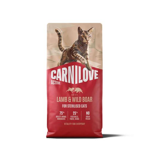 Carnilove sterilized lamb-wildboar 6kg