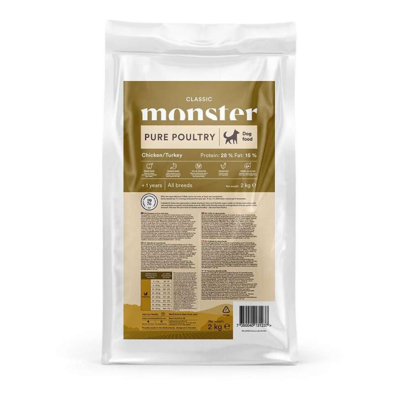 Monster Dog Classic Pure Poultry 2 kg