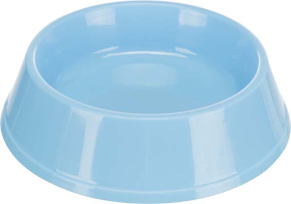 Matskål katt plast Bl frg 0,2 L 12 cm