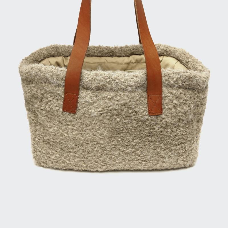 Dog Carrier Verona M Wool Beige CLOUD7