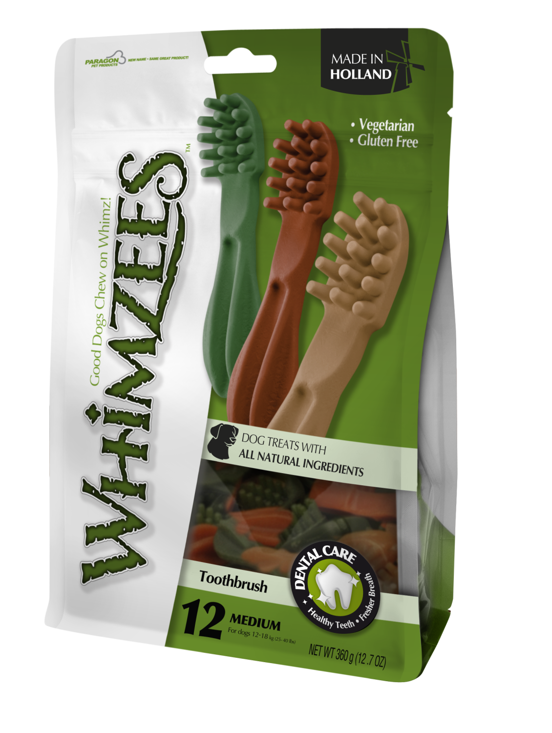 WHZ Tandborste Star M Påse 12st